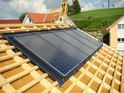 Solaranlage in Indachmontage